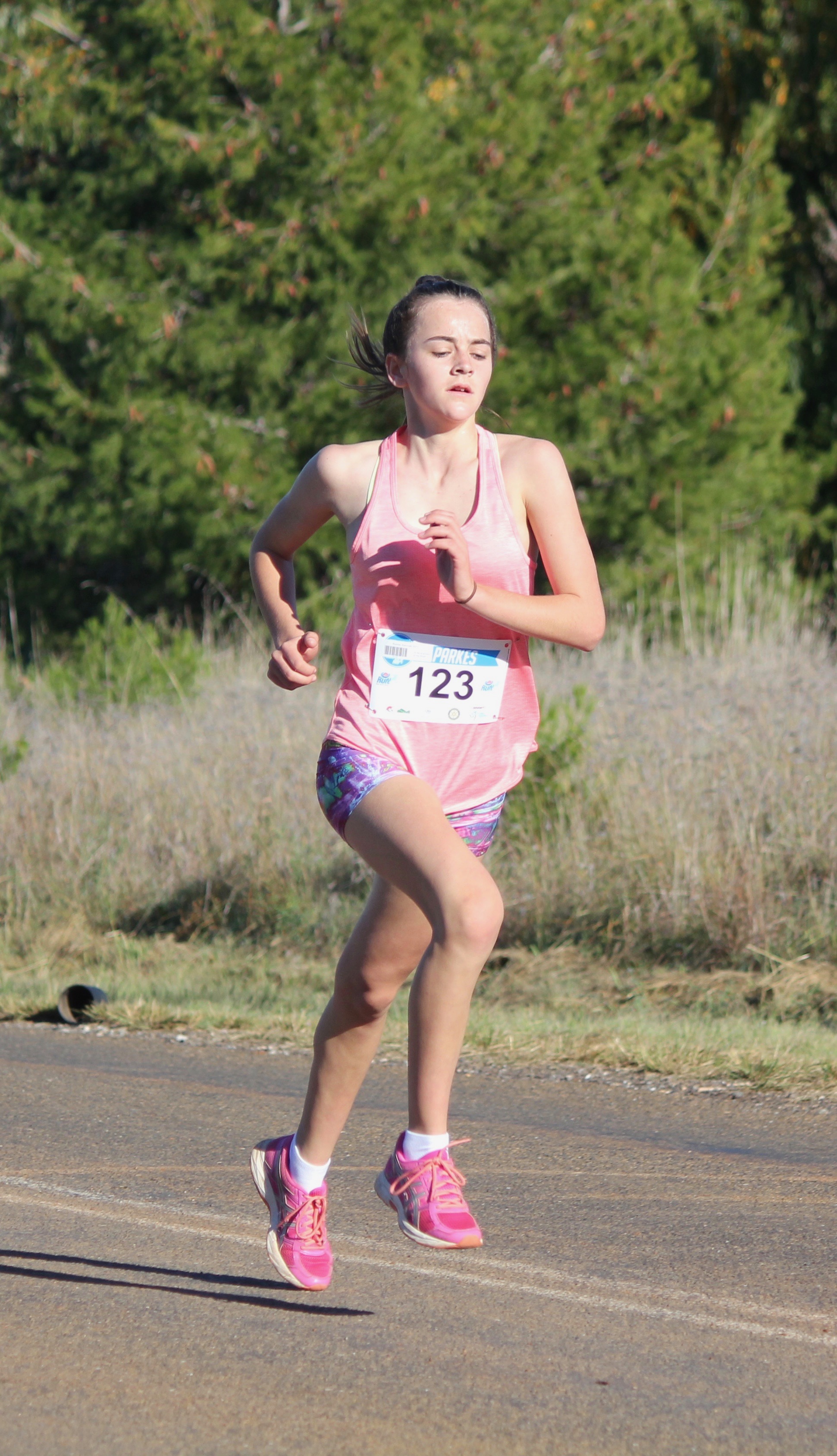 Young Female Winner For 5km Fun Run - Parkes Phoenix