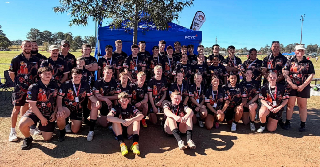Parkes PCYC members pictured at Sydney’s four day Nations of Origin event.