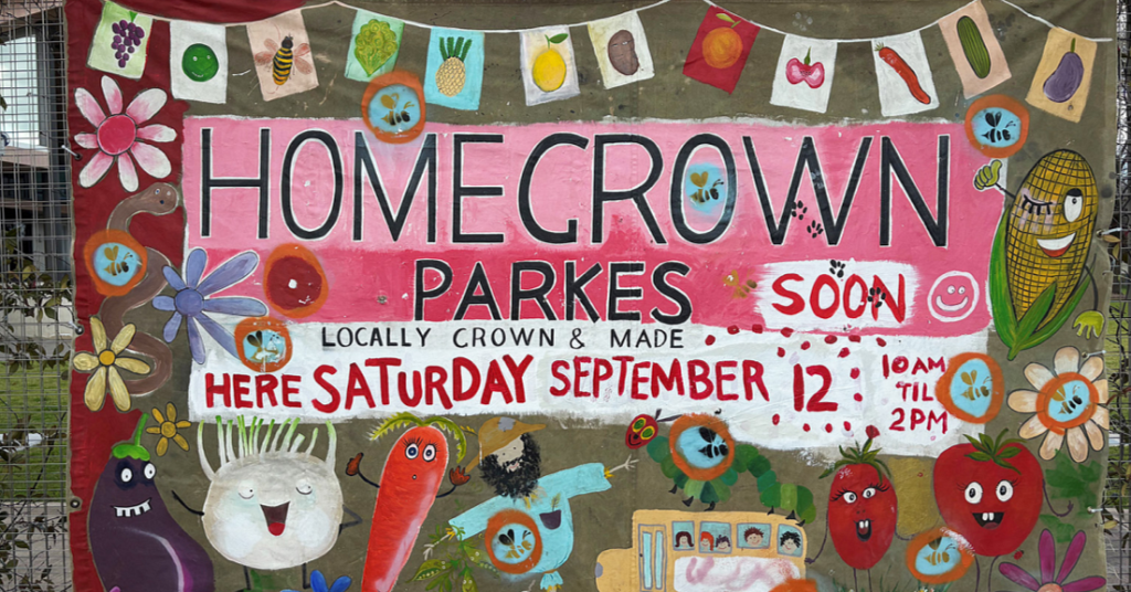 Head to Cooke Park this Saturday for the last Homegrown Parkes event for 2026.